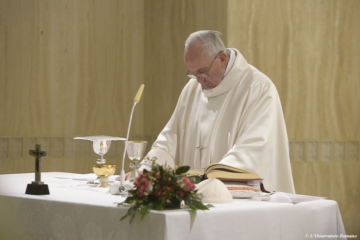 Pope Francis Morning Homily: Do not Let Sin Turn into Corruption