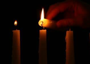 Four Burning Candles: Hope is Indispensable