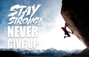 Never to Give Up