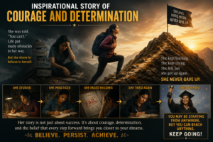 Inspirational Story on Courage and Determination